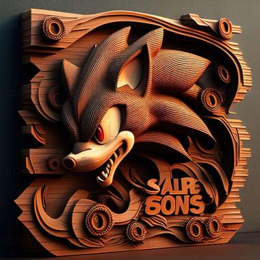 3D model Sonic Forces game (STL)